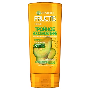 FRUCTIS Бальзам для волос Тройное Восстановление, 200мл