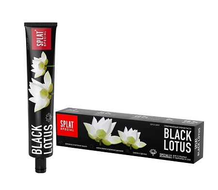 SPLAT Special Зубная паста Black Lotus, 75мл