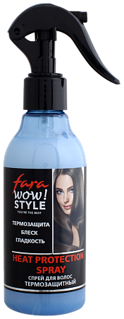 Fara Wow Styling Спрей для волос Термозащитный, 200мл
