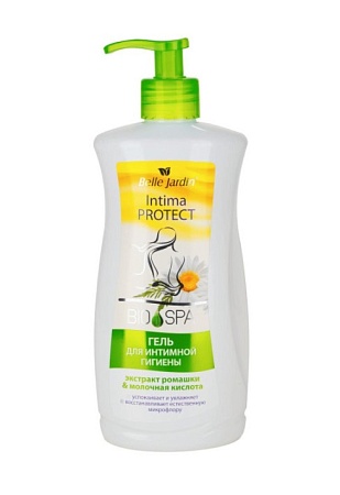 Belle Jardin Bio Spa Гель для интимной гигиены Экстракт ромашки&молочная кислота, 500мл
