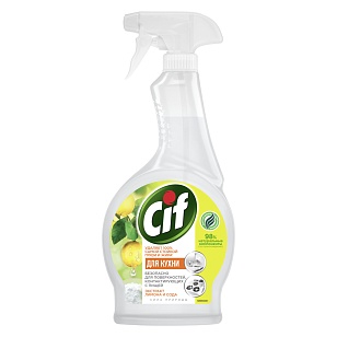 CIF Средство чистящее для кухни Сила природы спрей, 500мл