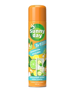 Sunny Day Освежитель воздуха Свежесть мохито 300мл