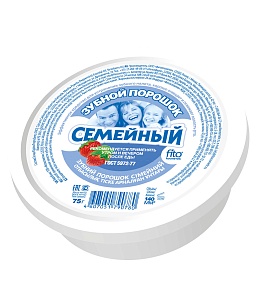 Фитокосметик Зубной порошок Семейный 75г
