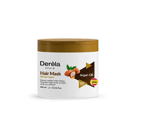 DERELA Маска для волос с аргановым маслом, 400мл