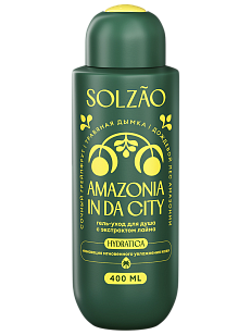 Solzao Гель для душа Amazonia in Da City с экстрактом лайма 400мл