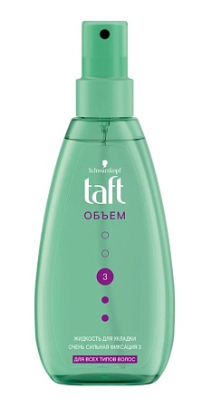 Taft Жидкость для укладки волос Объем, 150мл