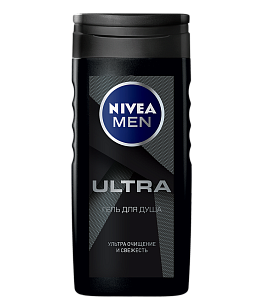 Nivea MEN Гель д/душа мужской Ultra 250мл (6шт)
