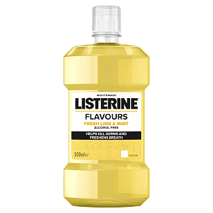LISTERINE Ополаскиватель д/полости рта Flavours Lime&Mint 500мл