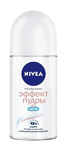 Nivea Део ролик Эффект пудры Fresh, 50мл