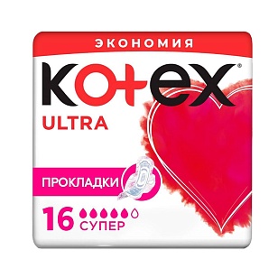Kotex Прокладки Ультра Сетч Super, 16шт