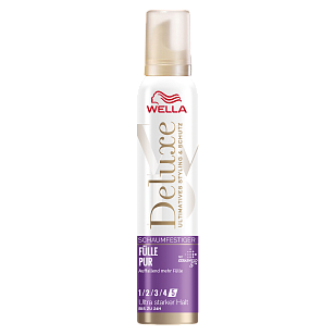 Wella Deluxe Мусс для волос Fulle Pur Насыщенный чистотой ССФ 5, 200мл