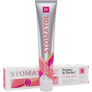 STOMATOL Зубная паста 9 Ultra Effect 100г