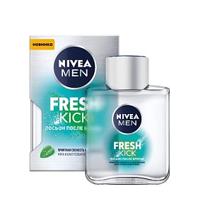 Nivea MEN Лосьон после бритья Fresh Kick 100мл (24шт)