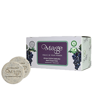Mage Туалетное мыло из Черного винограда 8*20г