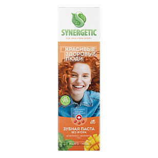SYNERGETIC Зубная паста Комплекс-формула 7в1 100г