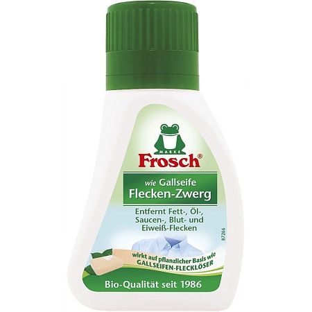 Frosch Пятновыводитель на растительной основе с эффектом очистки желчного мыла 75мл , 