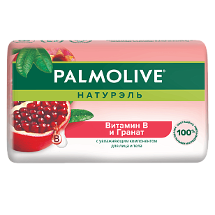 Palmolive Натурэль Туалетное мыло Витамин В и Гранат 90г