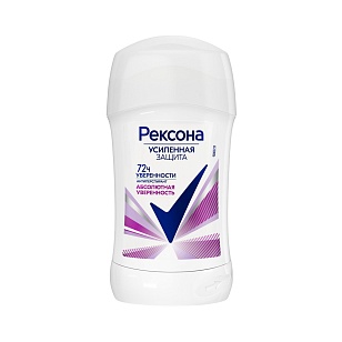 REXONA Део стик Абсолютная уверенность, 40мл