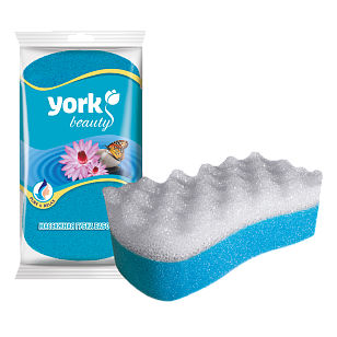YORK Губка для тела массажная Бабочка