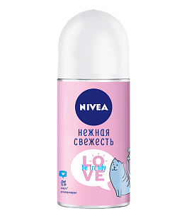 Nivea Део ролик LOVE Be Trendy Нежная Свежесть 50мл