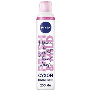 Nivea Сухой шампунь Fresh Revive 3в1, 200мл