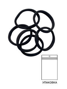 Mæth   Набор резинок черные BASE 6 шт