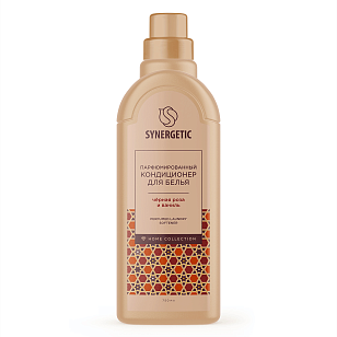 SYNERGETIC Кондиционер для белья Black Rose&Vanilla/Черная Роза и Ваниль 750мл