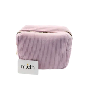Mæth Косметичка Квадрат розовая 12,5х4,5х10,5см