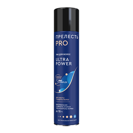 Прелесть Professional Лак для волос Ultra Power ЭФ, 300мл