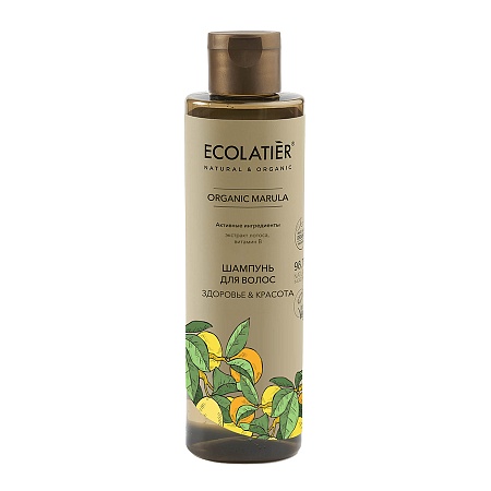 Ecolatier Green Organic Marula Шампунь для волос Здоровье и красота, 250мл