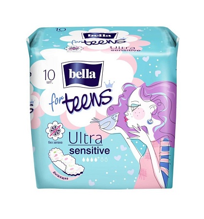 Bella for teens Ultra sensitive Прокладки супертонкие, 10шт