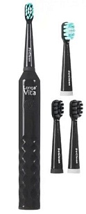 Longa Vita Зубная щетка электрическая So Clean черная
