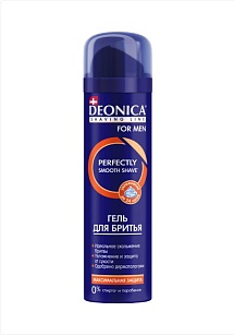 DEONICA FOR MEN Гель для бритья Максимальная защита, 200мл