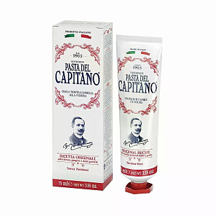 Pasta Del Capitano Зубная паста Original Recipe Оригинальный рецепт 75мл