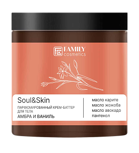 FC Soul&Skin Крем-баттер для тела Амбра и Ваниль 240мл