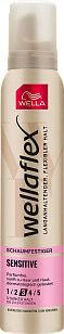Wella Wellaflex Мусс для волос Sensitive Stark для чувствительной кожи головы СФ 3, 200мл