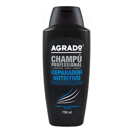 AGRADO Шампунь Профессиональный Питательно-Восстанавливающий для сухих и ломких волос, 750мл
