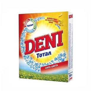 Deni Тотал Стиральный порошок для Цветного 350г