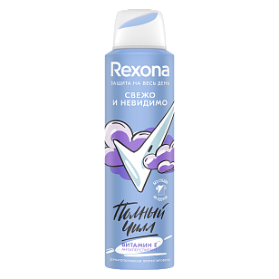 REXONA Део спрей Свежо и невидимо, 150мл