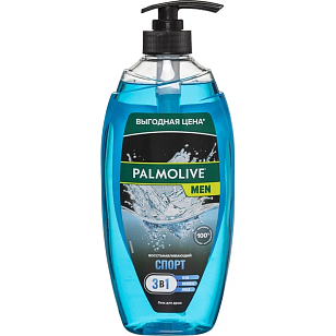 Palmolive MEN Гель д/душа Восстанавливающий Спорт 3в1 750мл