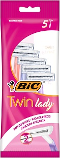 BIC Twin Lady Станки д/бритья женские одноразовые 5шт