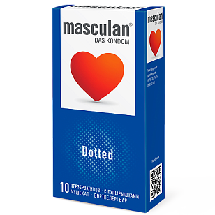 Masculan Презервативы Классик2 Dotted 10шт