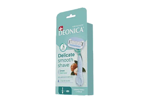 DEONICA 5 FOR WOMEN Станок со сменной кассетой 1шт