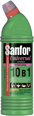 Sanfor Универсал Средство чистящее 10в1 Летний дождь, 1000мл