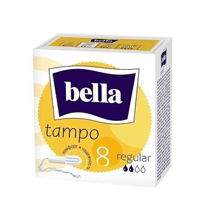 Bella Tampo Regular Тампоны без аппликатора, 8шт