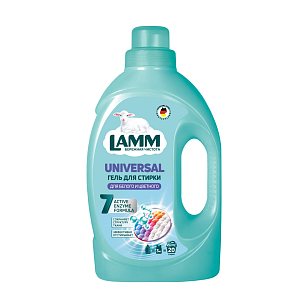Lamm Жидкое средство для стирки Universal гель, 1,3л