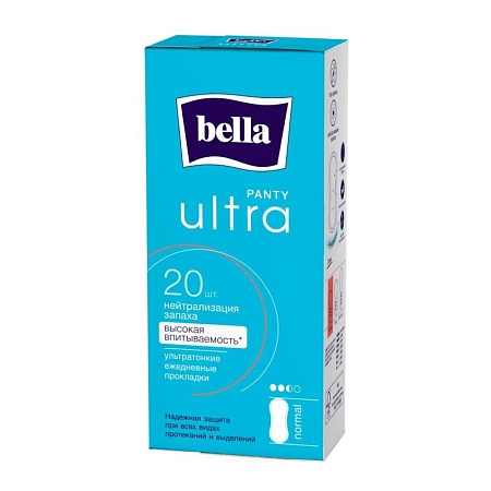 Bella Panty Ultra Normal Прокладки ультратонкие, 20шт