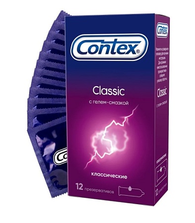 Contex Classic Презервативы, 12шт