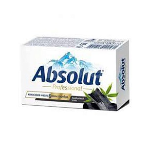 Absolut Professional Туалетное мыло Бамбуковый уголь, 90г