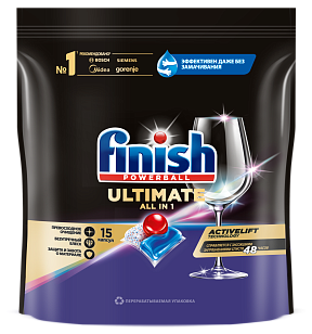 Finish Powerball Ultimate Капсулы для ПММ 15шт